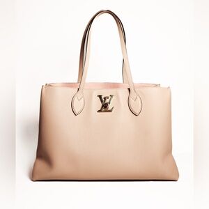 Louis Vuitton Lock Me Shopper Tote Bag Calf